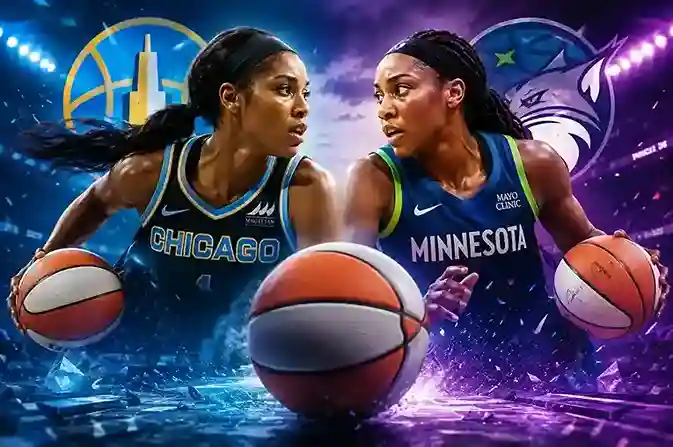 Chicago Sky vs Minnesota Lynx Timeline