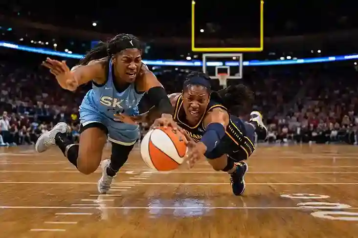 Chicago Sky vs Indiana Fever Timeline