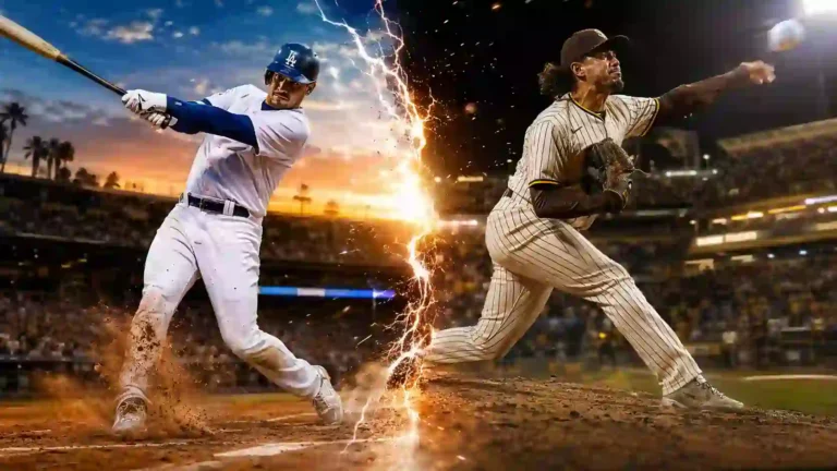 Dodgers vs Padres Match Player Stats