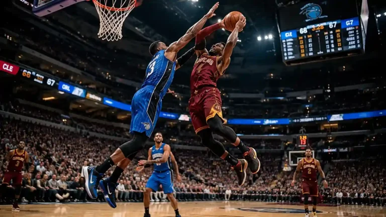 Cleveland Cavaliers vs Orlando Magic Match Player Stats