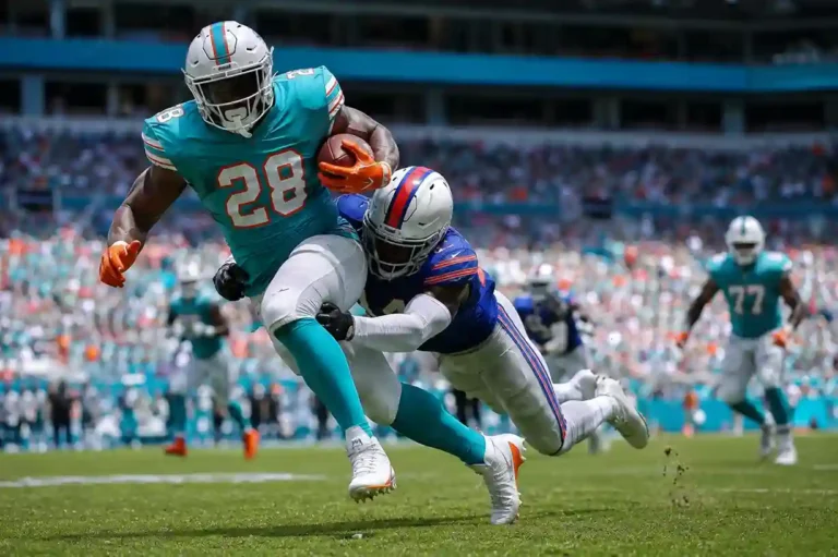 Miami Dolphins vs Buffalo Bills Match Player Stats