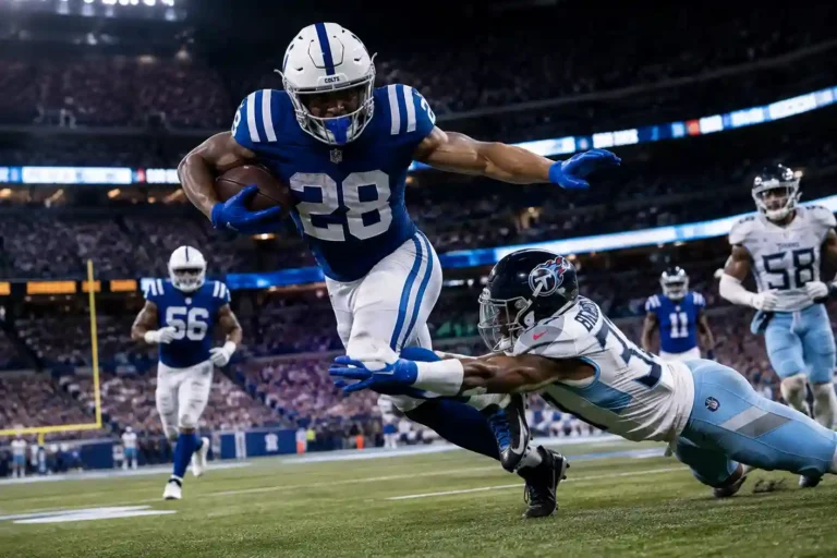 Colts vs Atlanta Falcons Match Player Stats