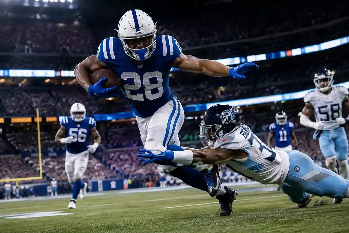 Colts vs Atlanta Falcons Match Player Stats