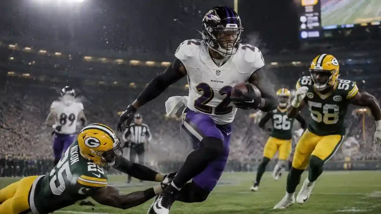 Green Bay Packers vs Baltimore Ravens Match Player Stats