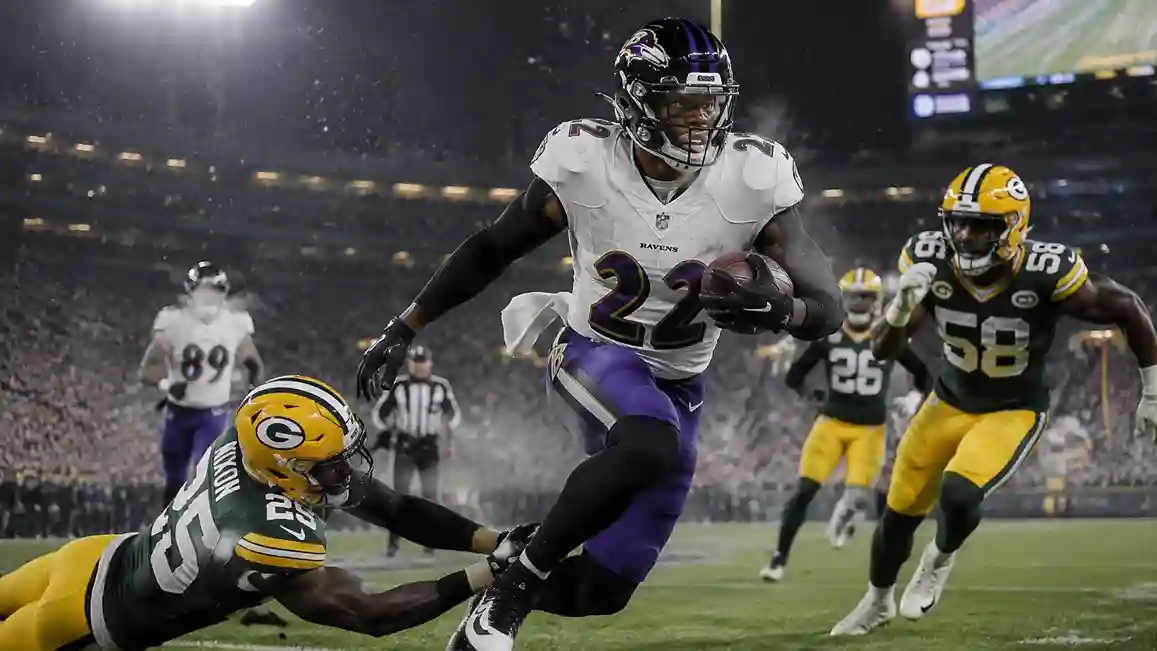 Green Bay Packers vs Baltimore Ravens Match Player Stats